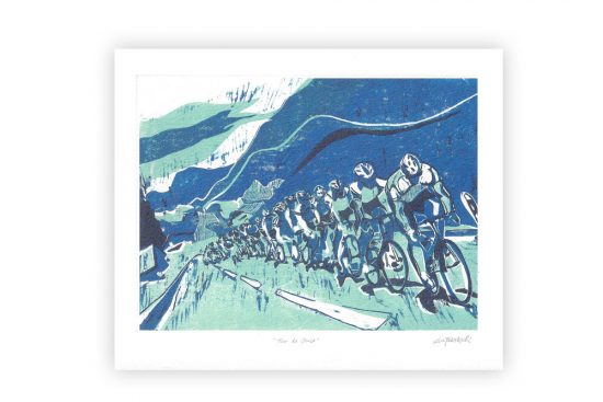art-angels-tour-de-france-bicycle-greeting-card