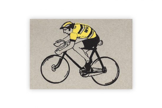 eddy-merckx-black-and-yellow-bicycle-greeting-card-by-kim-jenkins