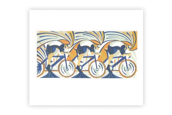 paul-cleden-rouround-wheels-bicycle-greeting-card-paul-cledennd-wheels-bicycle-greeting-card