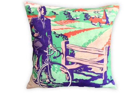 cyclemiles-vintage-blue-and-green-bicycle-cushion