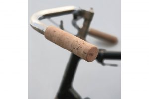Green-&-Blue-Retro-Cork-Bicycle-Handlebar-Grips