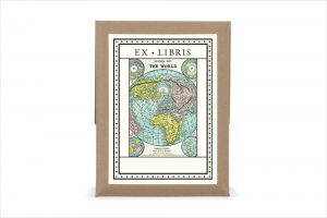ex-libris-world-map-bookplates