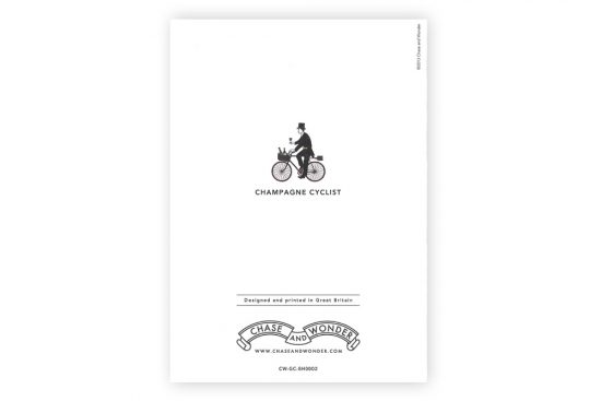 champagne-cyclist-bicycle-greeting-card