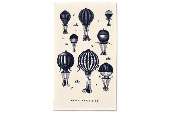 they-ride-above-it-bicycle-tea-towel
