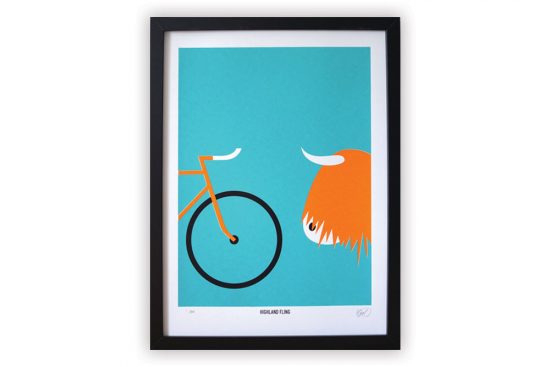 highland-fling-cycling-print-rebecca-j-kaye