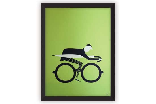 the-commuter-cycling-print-by-rebecca-j-kaye