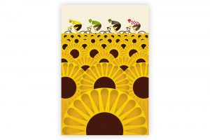 le-tour-sunflower-field-cycling-print-eleanor-grosch