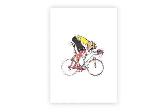 lone-racer-010-bicycle-greeting-card-simon-spilsbury