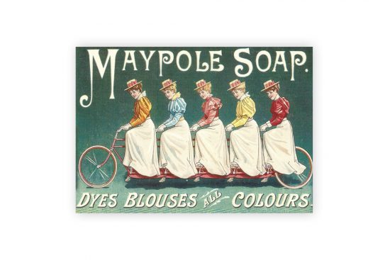 maypole-soap-bicycle-greeting-card