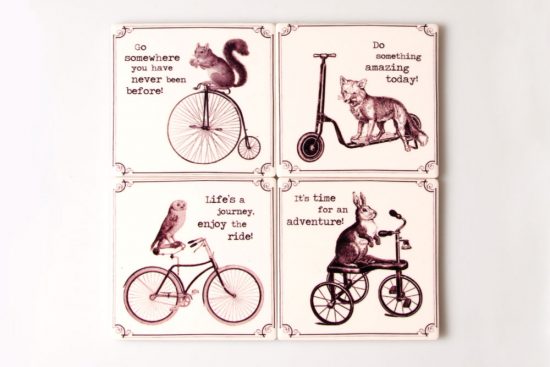 animal-bicycle-coaster-set