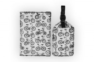 bicycle-passport-cover-luggage-tag-set