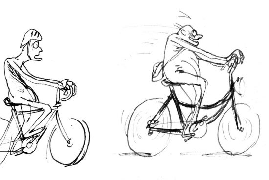 the-enthusiasts-a2-cycling-print-simon-spilsbury