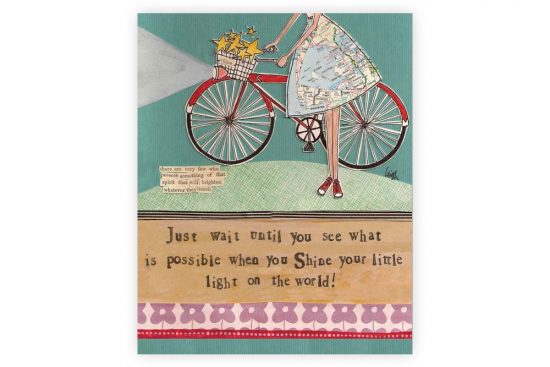 curly-girl-bicycle-art-block-shine-your-little-light