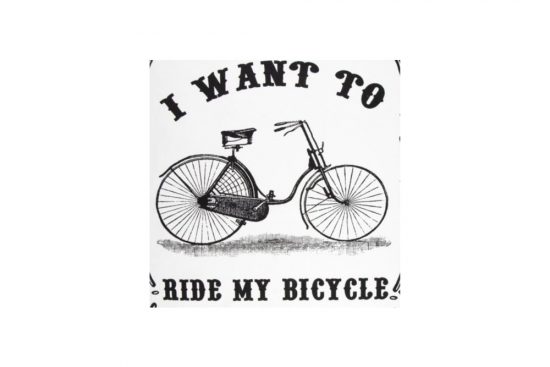i-want-to-ride-my-bicycle-tea-towel