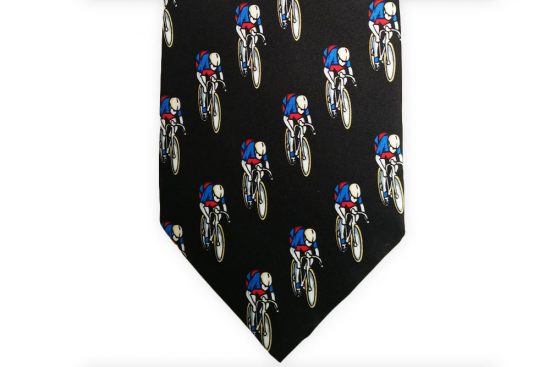 black-silk-racing-bicycle-tie
