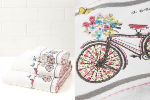 embroidered-bicycle-towels