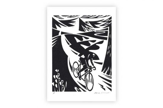 alpine-descent-bicycle-greeting-card