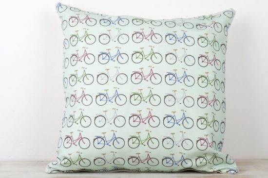 yellowstone-mint-bicycle-pattern-cushion