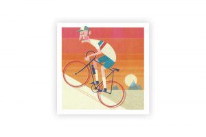 cycle-race-bicycle-greeting-card