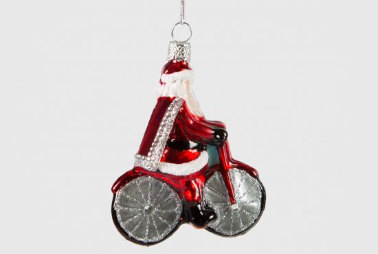 glittery-santa-on-a-bicycle-christmas-decoration