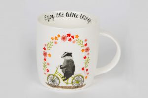 badger-on-a-bicycle-mug