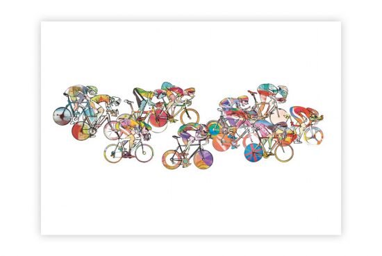the-race-03-cycling-print-by-simon-spilsbury