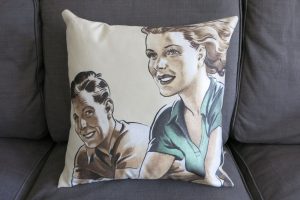 cyclemiles-1950s-couple-bicycle-cushion