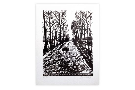 paris-roubaix-cycling-print-by-dave-flitcroft