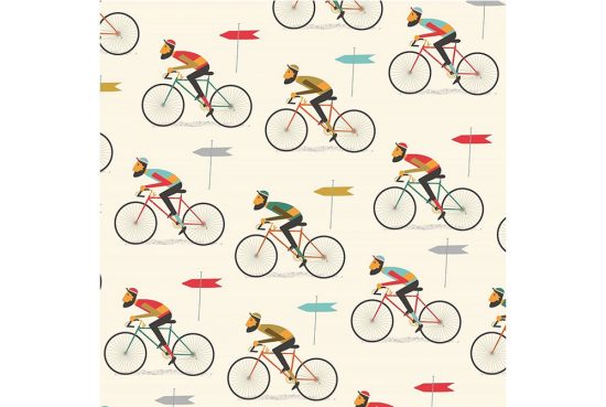 hipster-bicycle-wrapping-paper