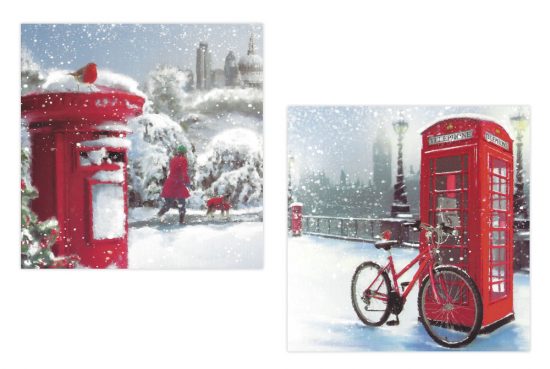 telephone-box-and-post-box-bicycle-christmas-cards-x-10