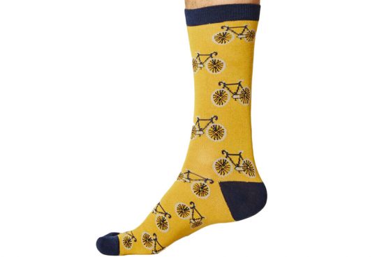 mens-bamboo-bicycle-socks-mustard