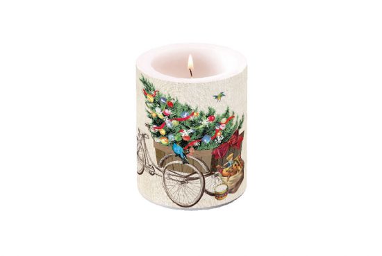 christmas-bicycle-candle