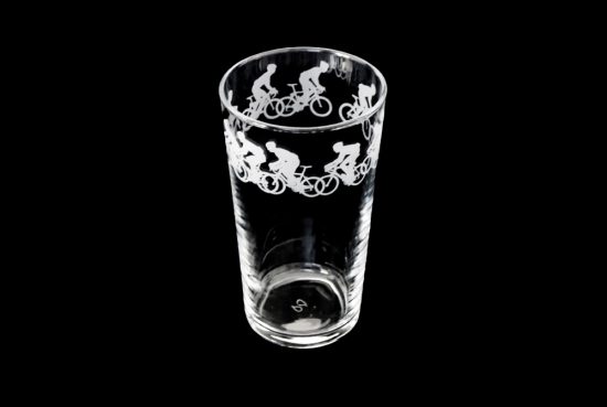 racing-cyclist-pint-glass