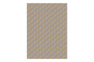 gold-black-racing-bicycles-wrapping-paper
