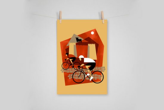 vuelta-a-espana-cycling-print-by-eleanor-grosch