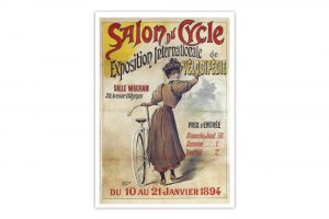 salon-du-cycle-bicycle-greeting-card