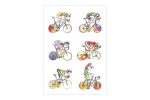 roadies-1-bicycle-greeting-card-simon-spilsbury