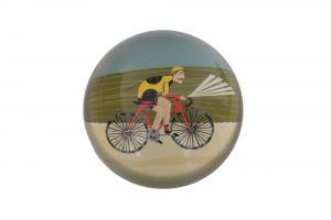 vintage-cyclist-glass-paperweight
