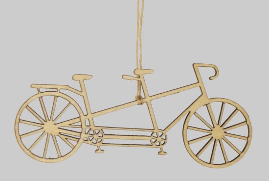 tandem-wooden-bicycle-decorations