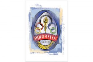 pinarello-head-badge-cycling-print-by-gareth-llewhellin