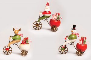 christmas-bicycle-decorations-santa-snowman-reindeer-on-a-bicycle