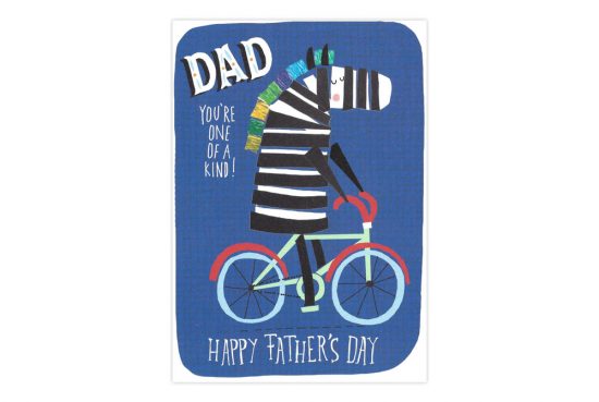 zebra-on-a-bicycle-fathers-day-card