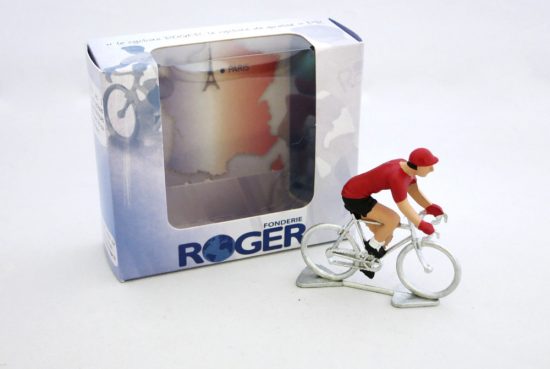 fonderie-roger-vintage-model-racing-cyclist-vuelta-maillot-rouge