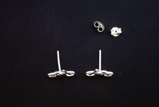 sterling-silver-womens-bicycle-stud-earrings