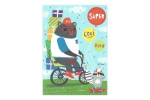 cool-bear-on-a-bicycle-birthday-card
