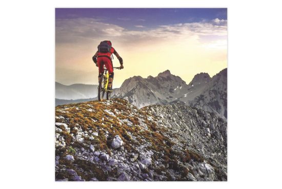 mountain-bicycle-greeting-card
