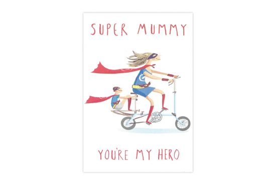 super-mummy-bicycle-birthday-card