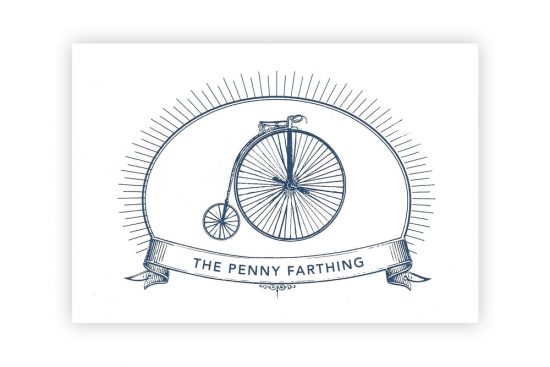 the-penny-farthing-bicycle-greeting-card