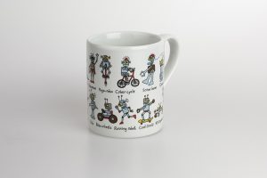 Child's-robot-bicycle-mug